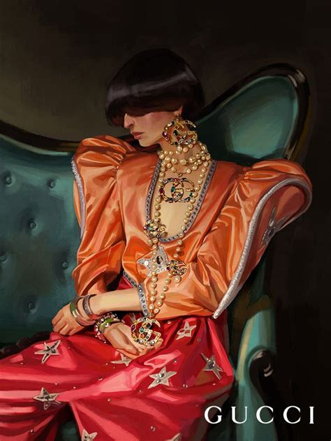 fantasie gucci 2018|Classic artworks inspire the dreamy Spring Summer 2018 .